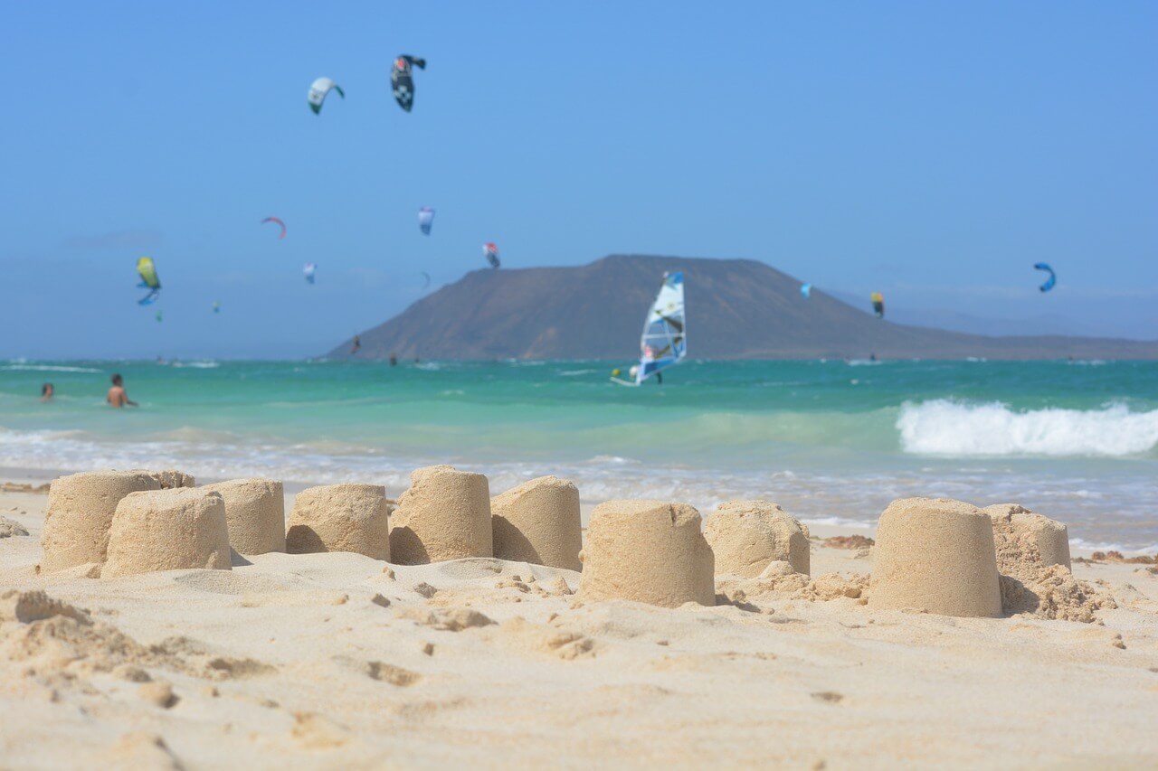 Plage des Canaries Corralejo à Fuerteventura