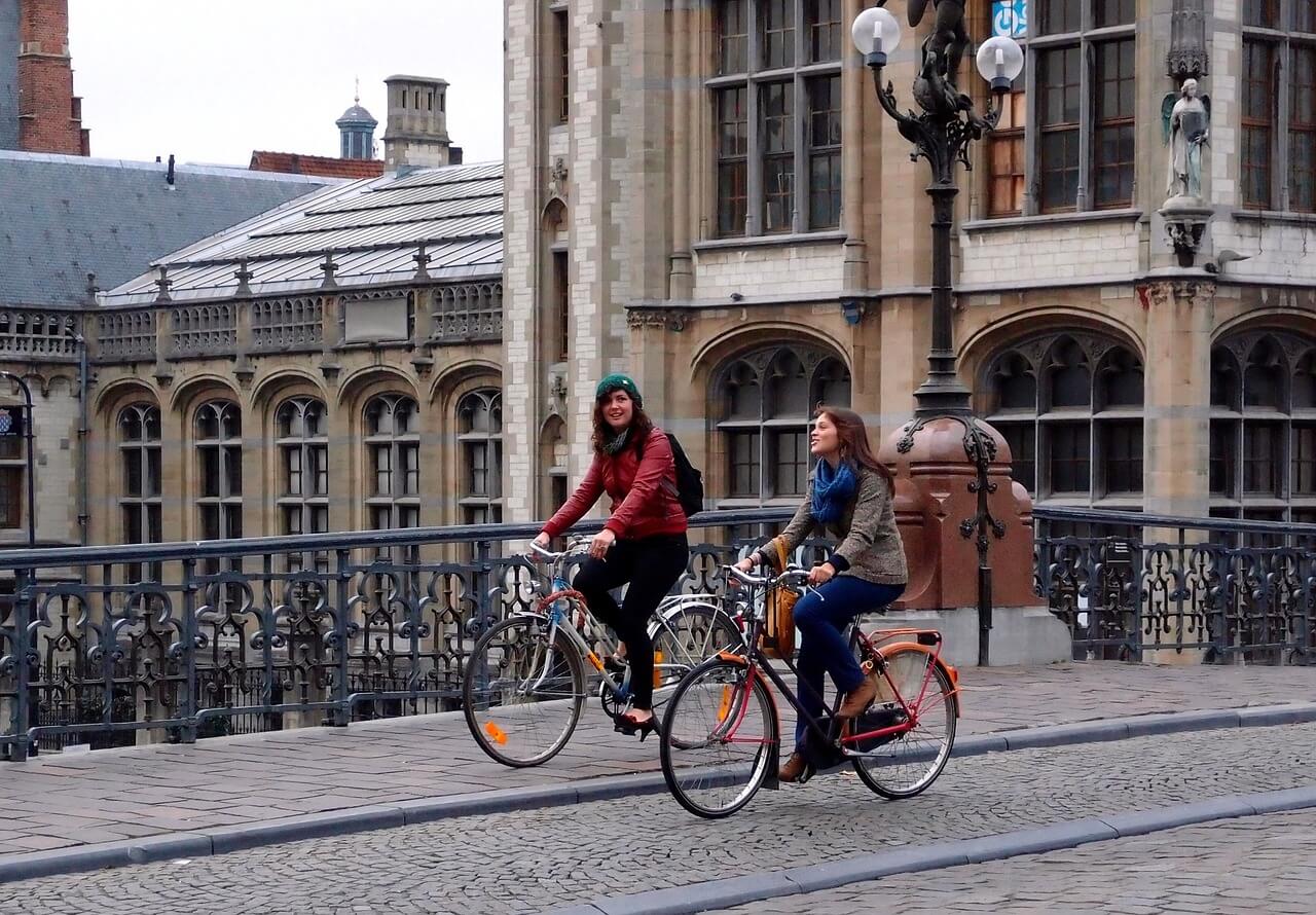 Sortie vélo entre amies